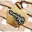 Mae Designs Raleigh Gold Metal Ornament
