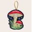 Seltzer Goods Mushroom Fern Ornament