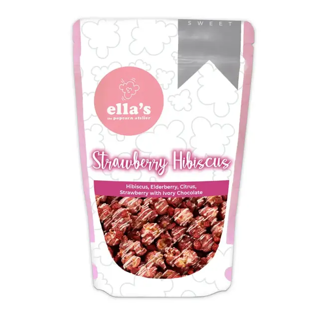 Ella's Popcorn Ella's Popcorn - Strawberry Hibiscus