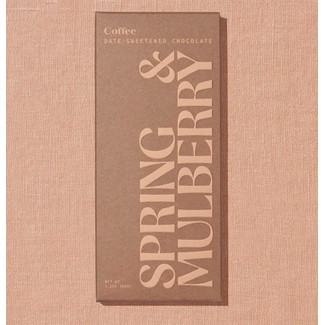 Spring + Mulberry Spring + Mulberry 2.1oz - Coffee Date-Sweetened Dark Chocolate