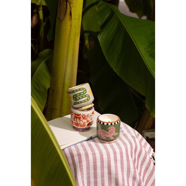 A Dopo Candle 8oz Snake - Wild Lemongrass