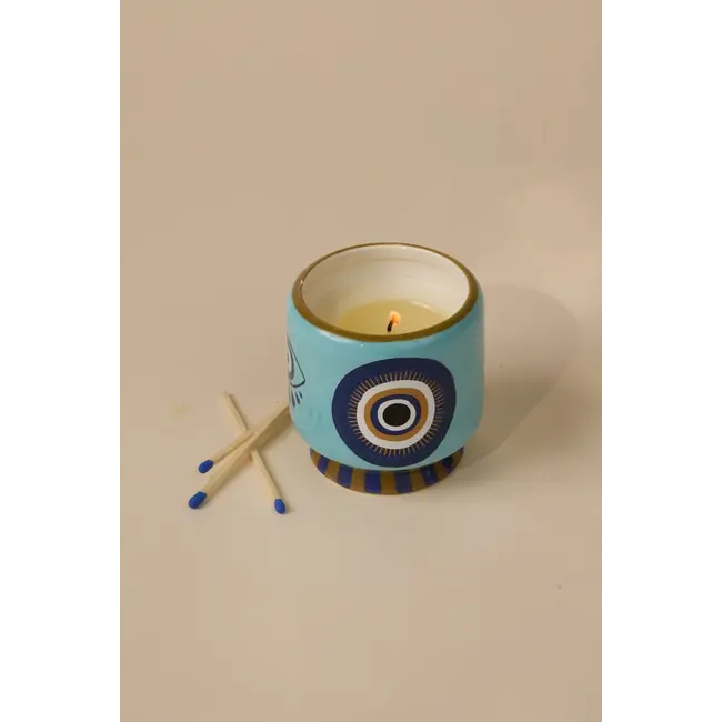 A Dopo Candle 8oz Eye - Incense & Smoke