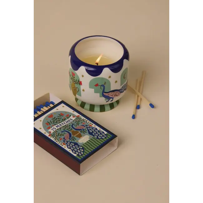 A Dopo Candle 8oz - Peacock