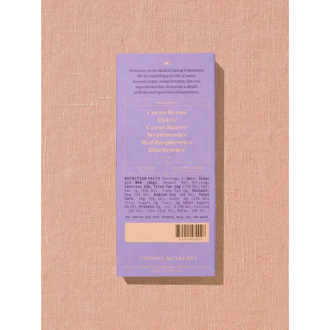 Spring + Mulberry Spring + Mulberry 3.2oz - Chocolate Mixed Berry