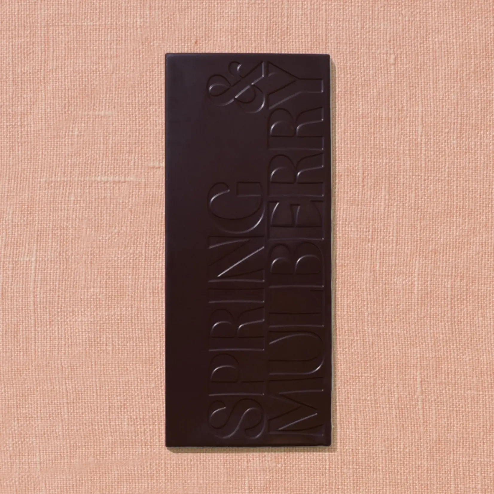 Spring + Mulberry Spring + Mulberry 2.1oz - Bergamot Date-Sweetened Dark Chocolate