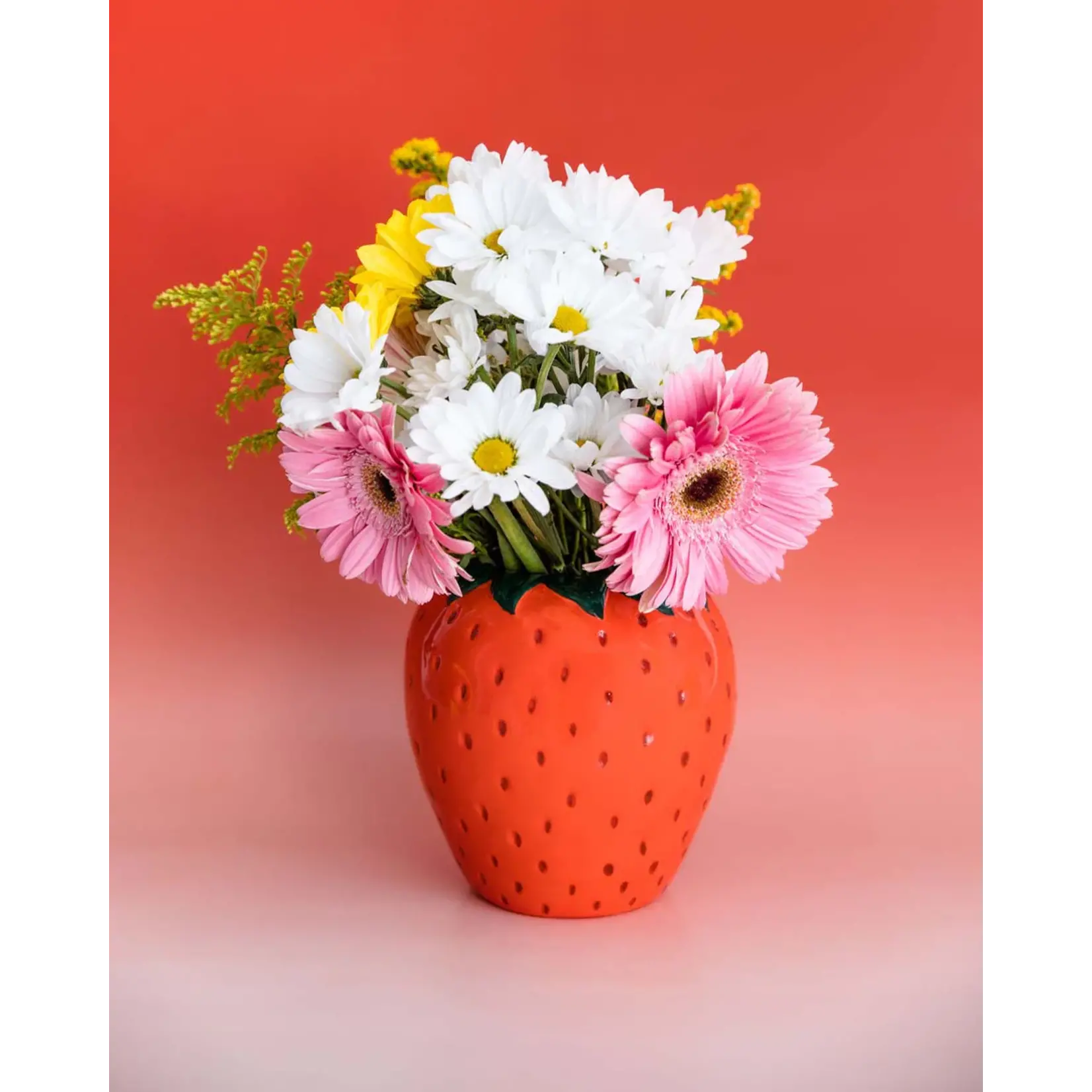 Ceramic Vase Strawberry Fields