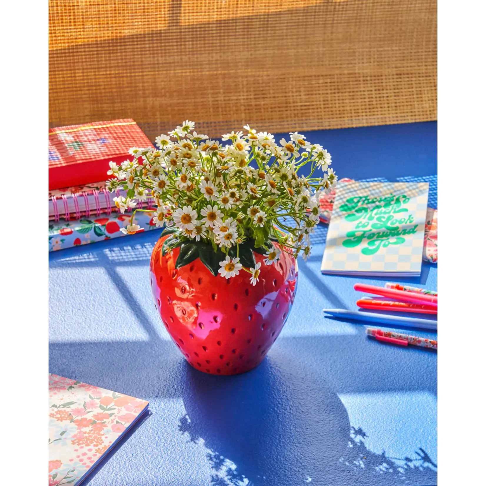 Ceramic Vase Strawberry Fields