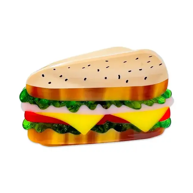 Jenny Lemon Hair Claw - Deli Sandwich