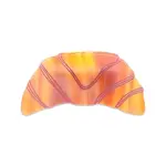 Jenny Lemon Hair Claw - Croissant