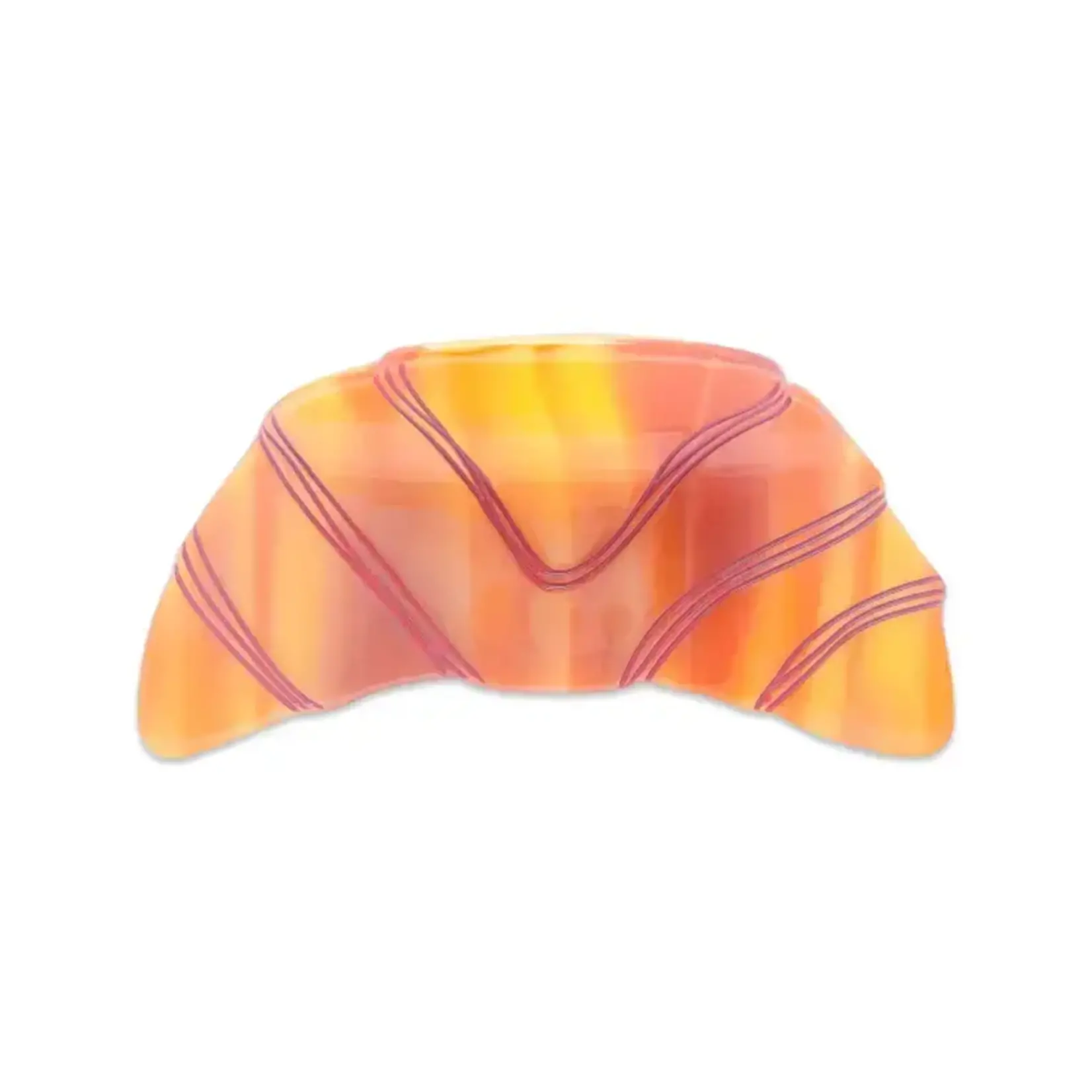 Jenny Lemon Hair Claw - Croissant