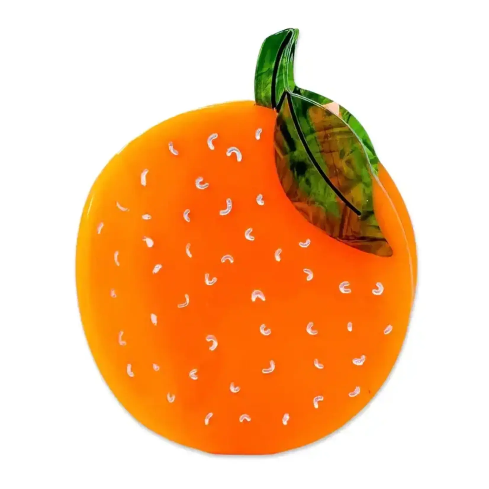 Jenny Lemon Hair Claw Orange