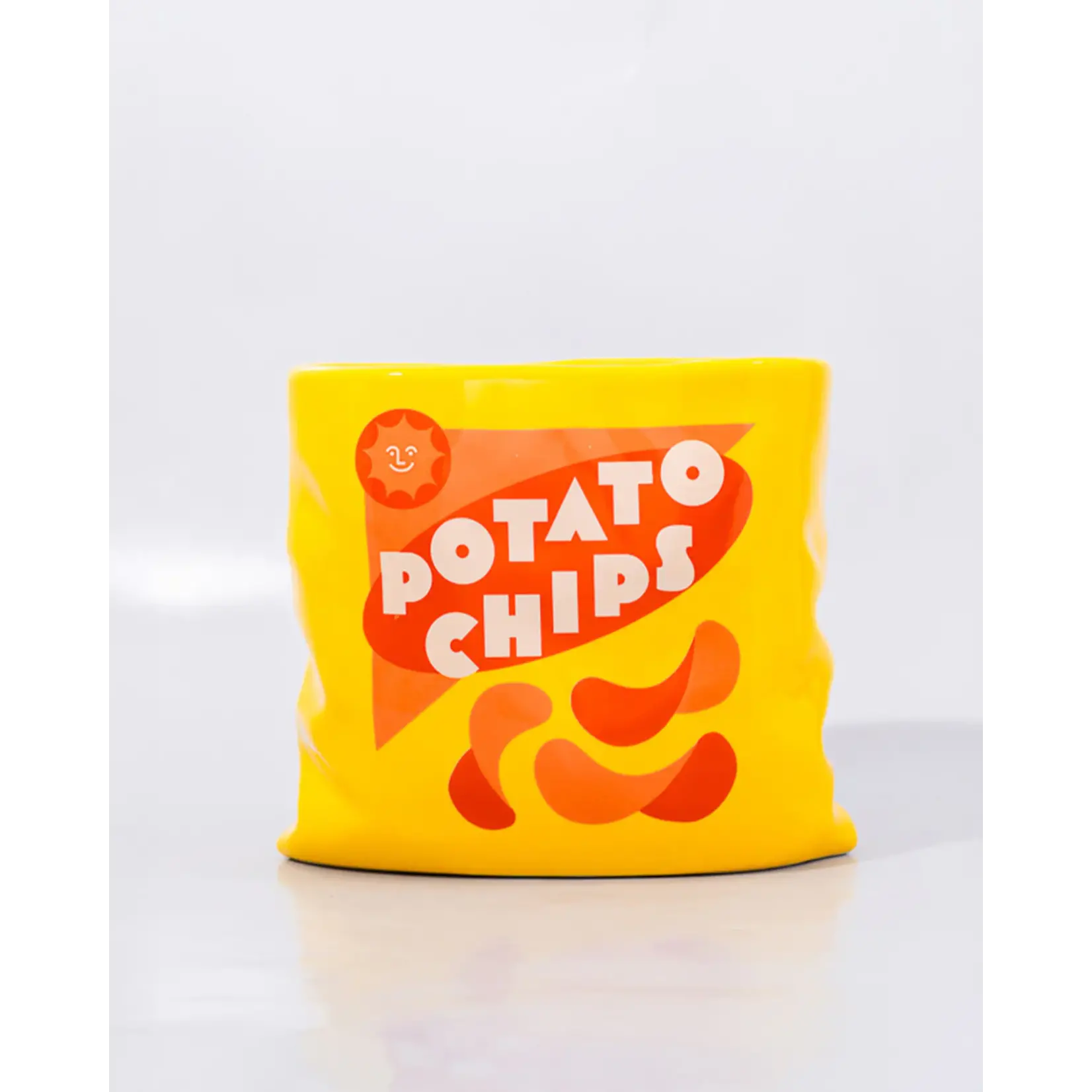 Ceramic Vase Potato Chips