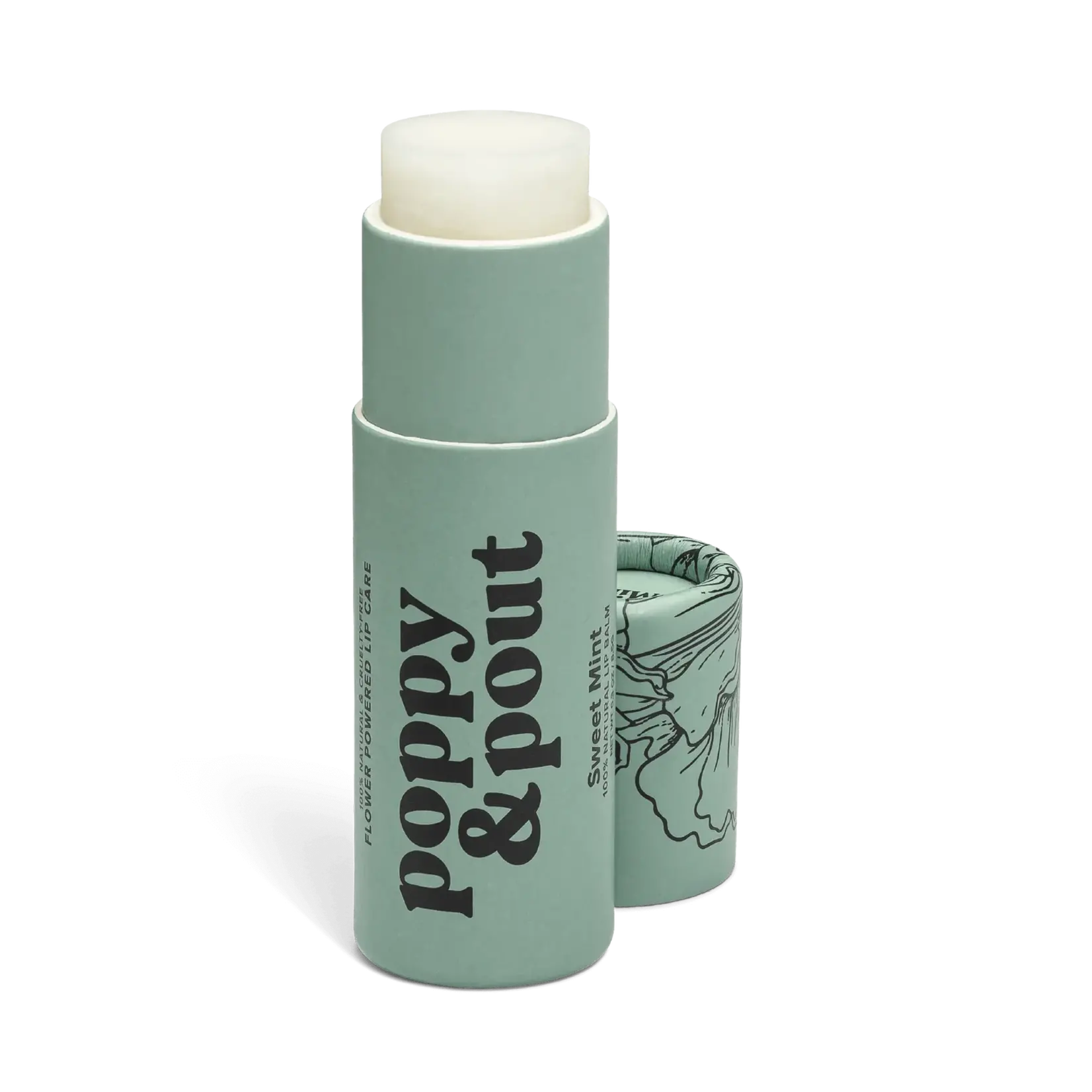 Poppy & Pout Lip Balm - Sweet Mint