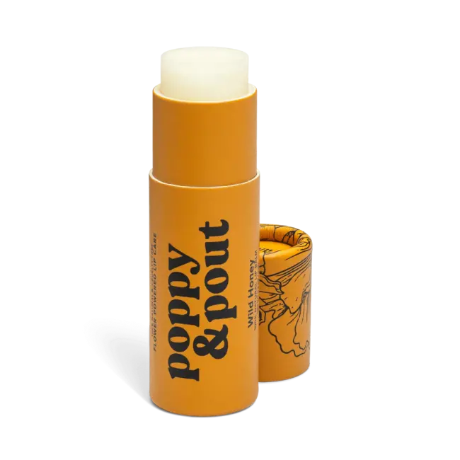 Poppy & Pout Lip Balm - Wild Honey