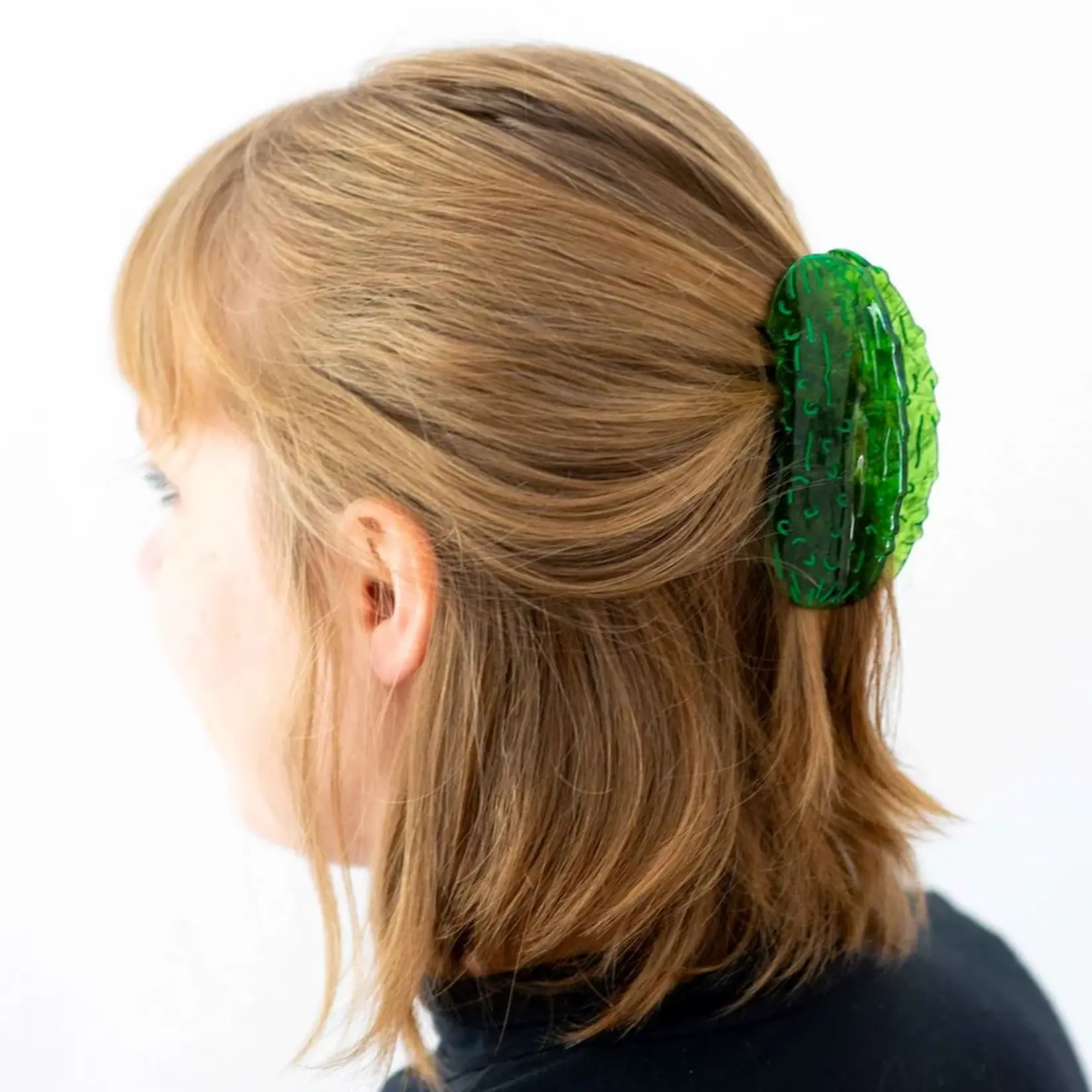 Jenny Lemon Hair Claw - Pickle