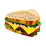 Jenny Lemon Hair Claw - Deli Sandwich