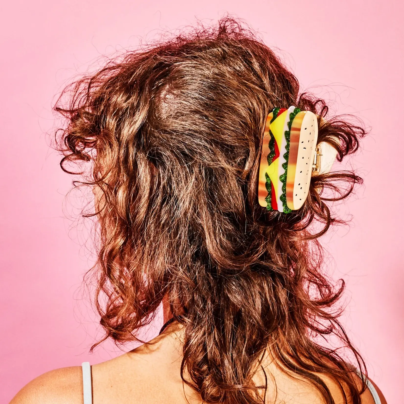 Jenny Lemon Hair Claw - Deli Sandwich