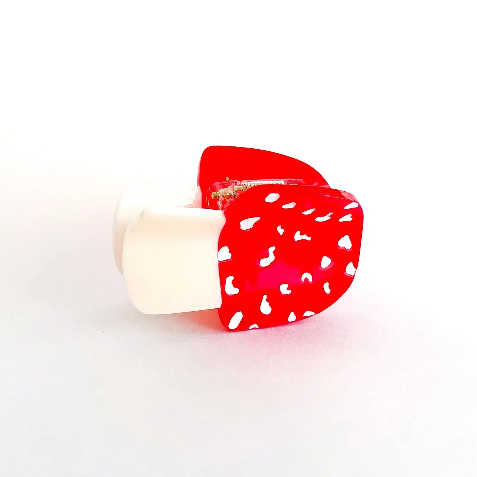 Jenny Lemon Hair Claw Mini - Mushroom
