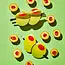 Jenny Lemon Hair Claw - Olive