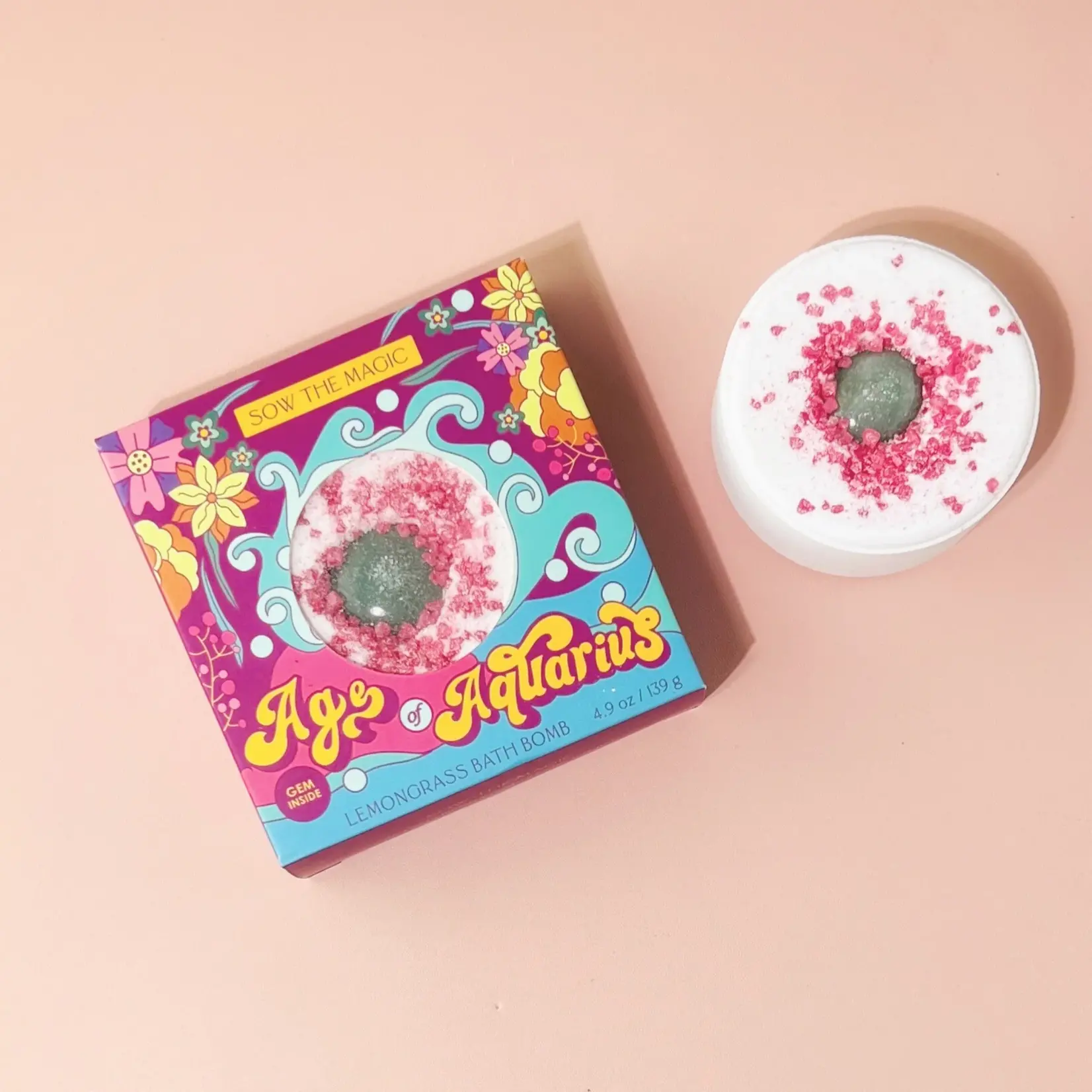 Bath Bomb Age of Aquarius - Lemongrass