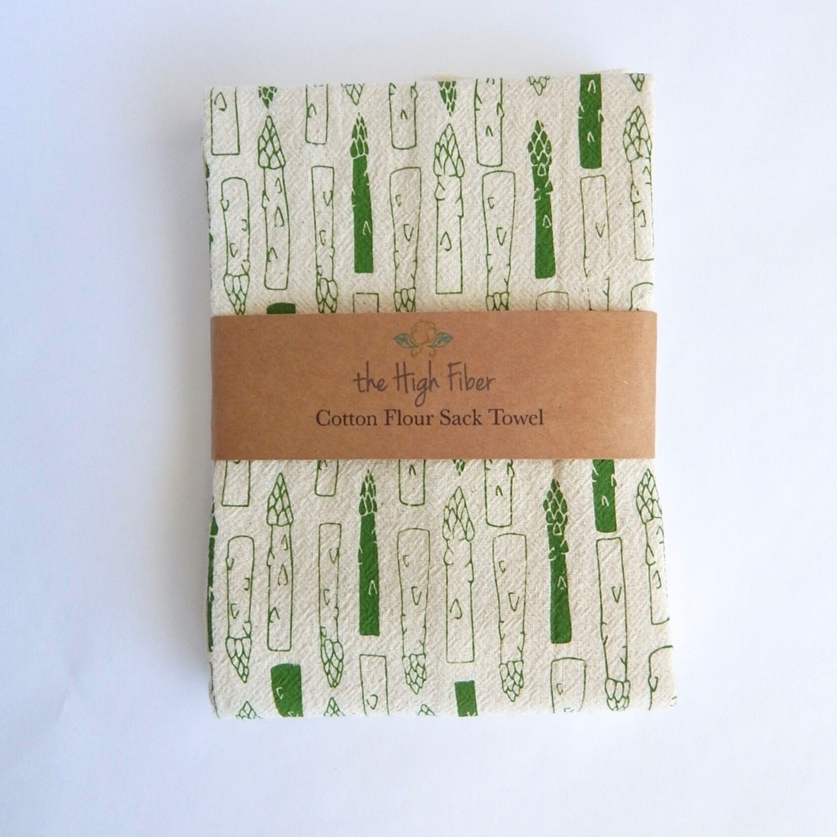 The High Fiber High Fiber Towel - Asparagus