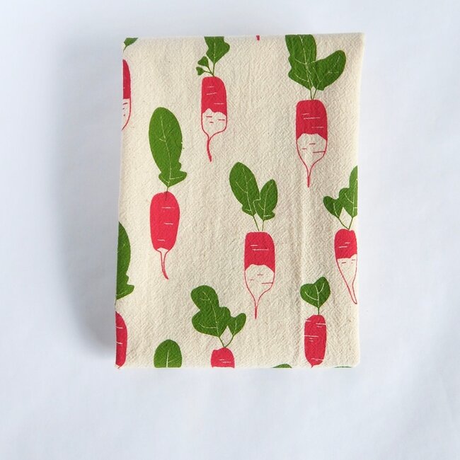 The High Fiber High Fiber Towel - Radish