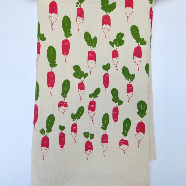The High Fiber High Fiber Towel - Radish