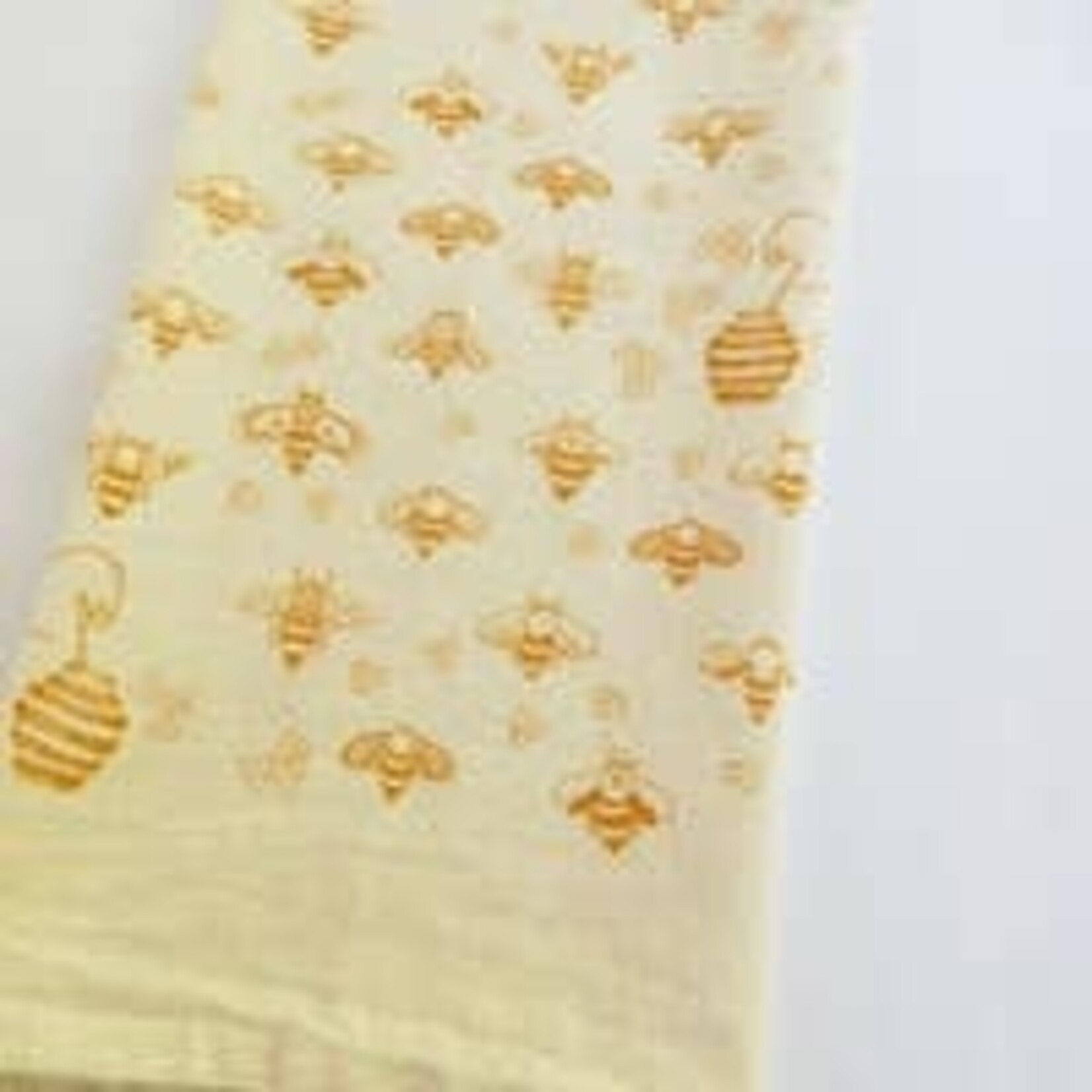 The High Fiber High Fiber Towel - Gold Honey Bees