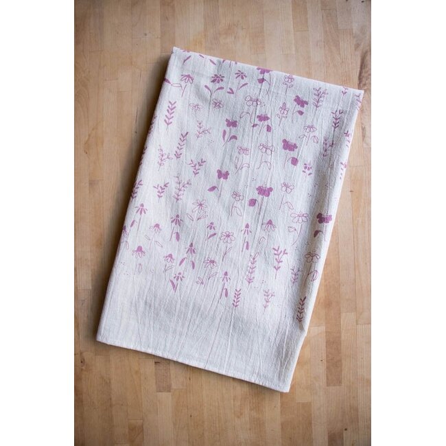 The High Fiber Flower Meadow Kitchen Towel