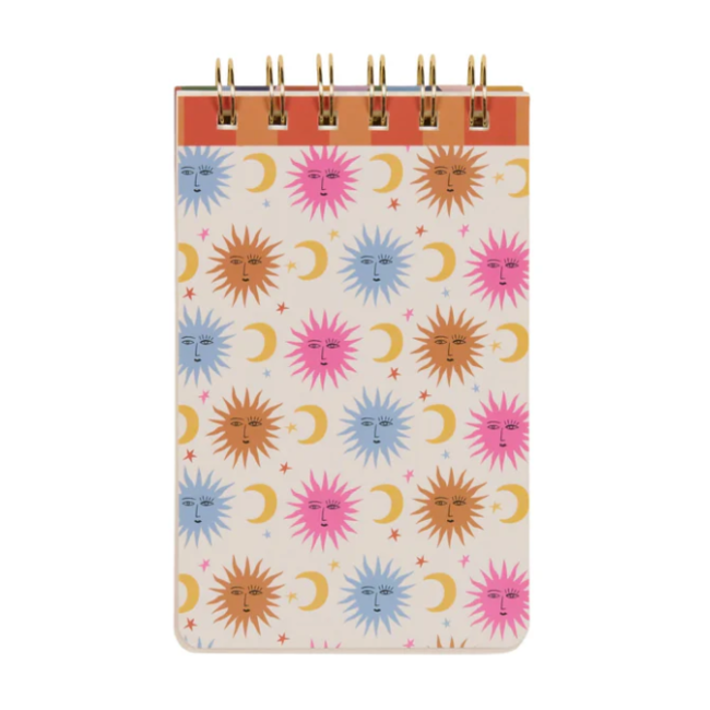 A Dopo Twin Wire Notepad -  Sun