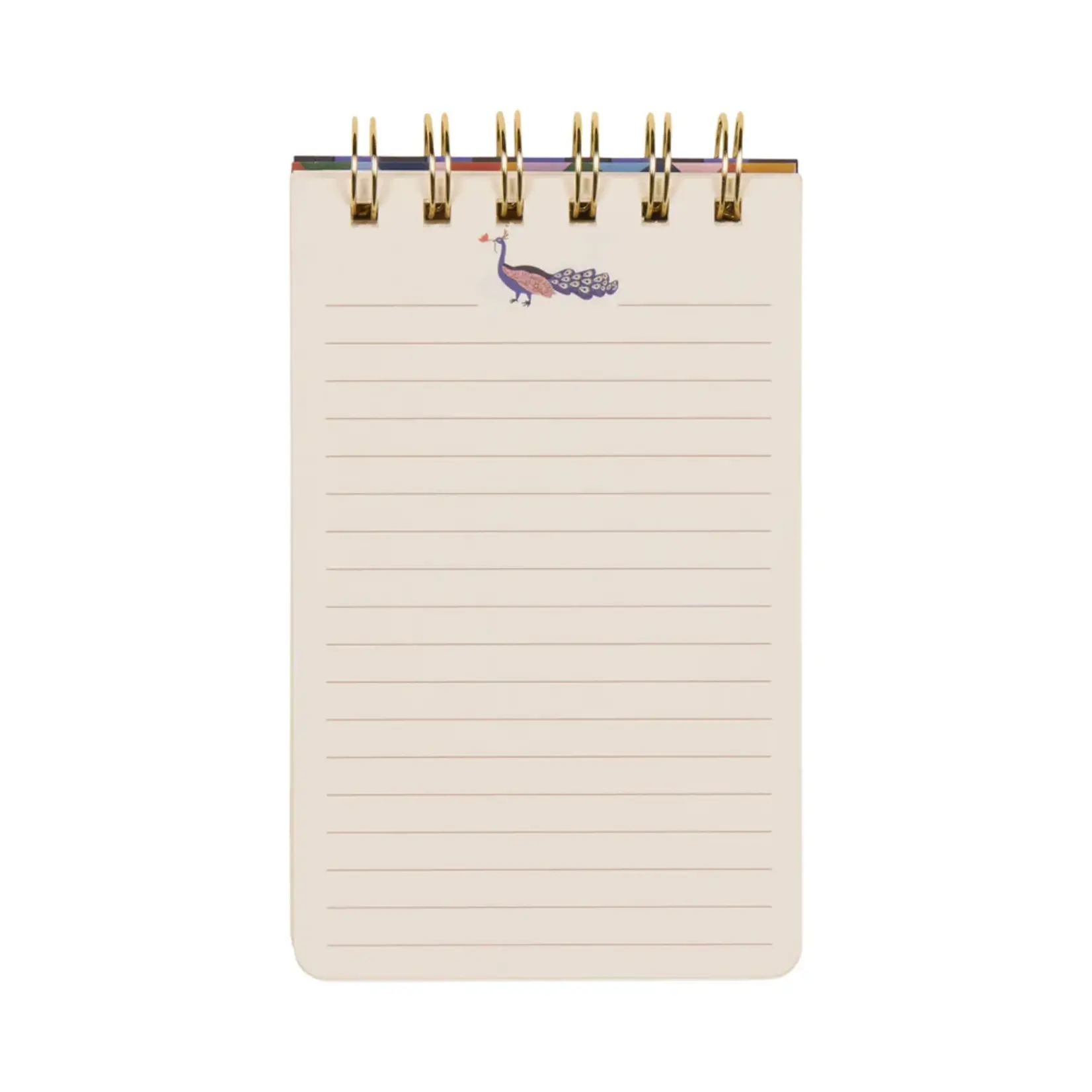 A Dopo Twin Wire Notepad -  Peacock