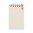 A Dopo Twin Wire Notepad -  Tomato