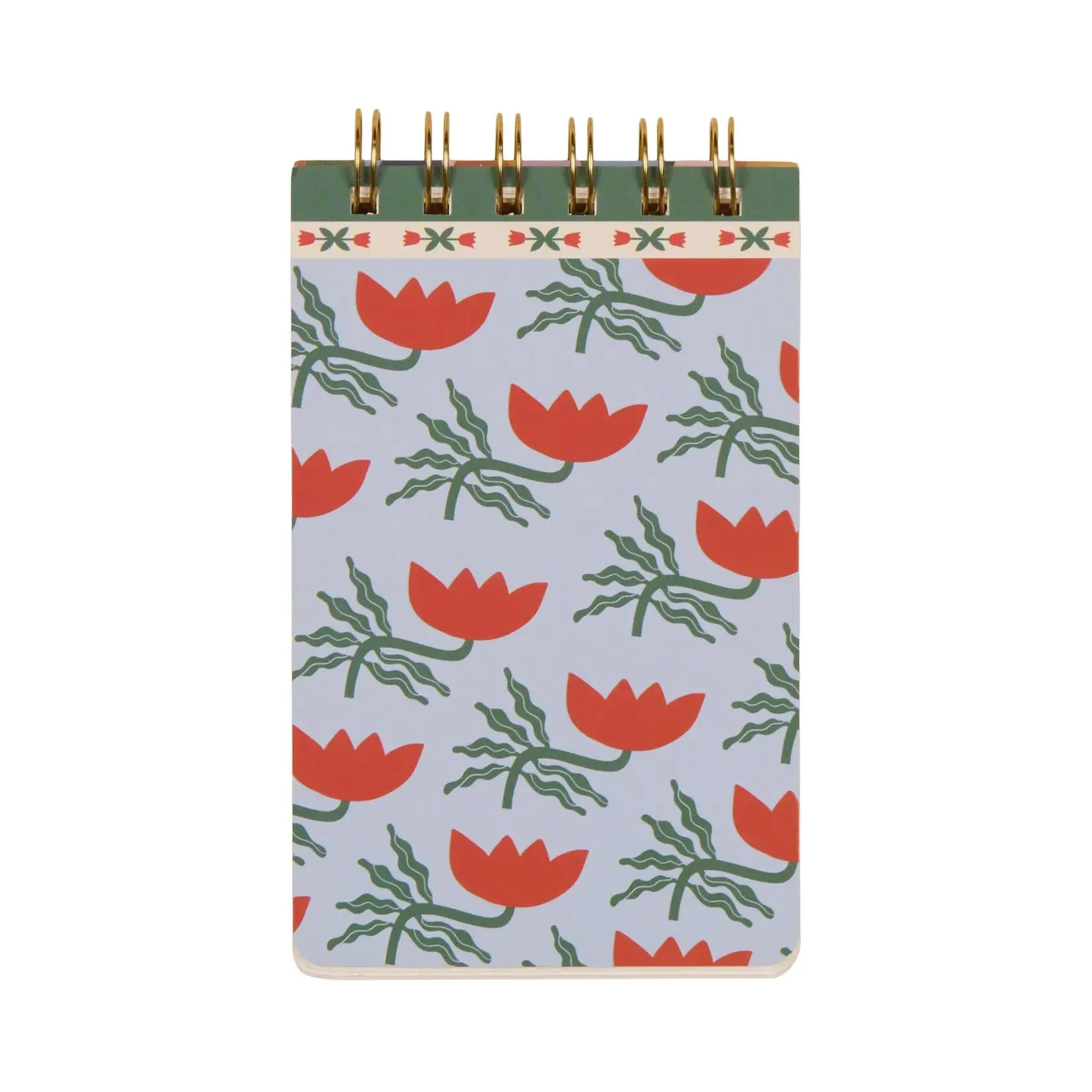 A Dopo Twin Wire Notepad -  Flower