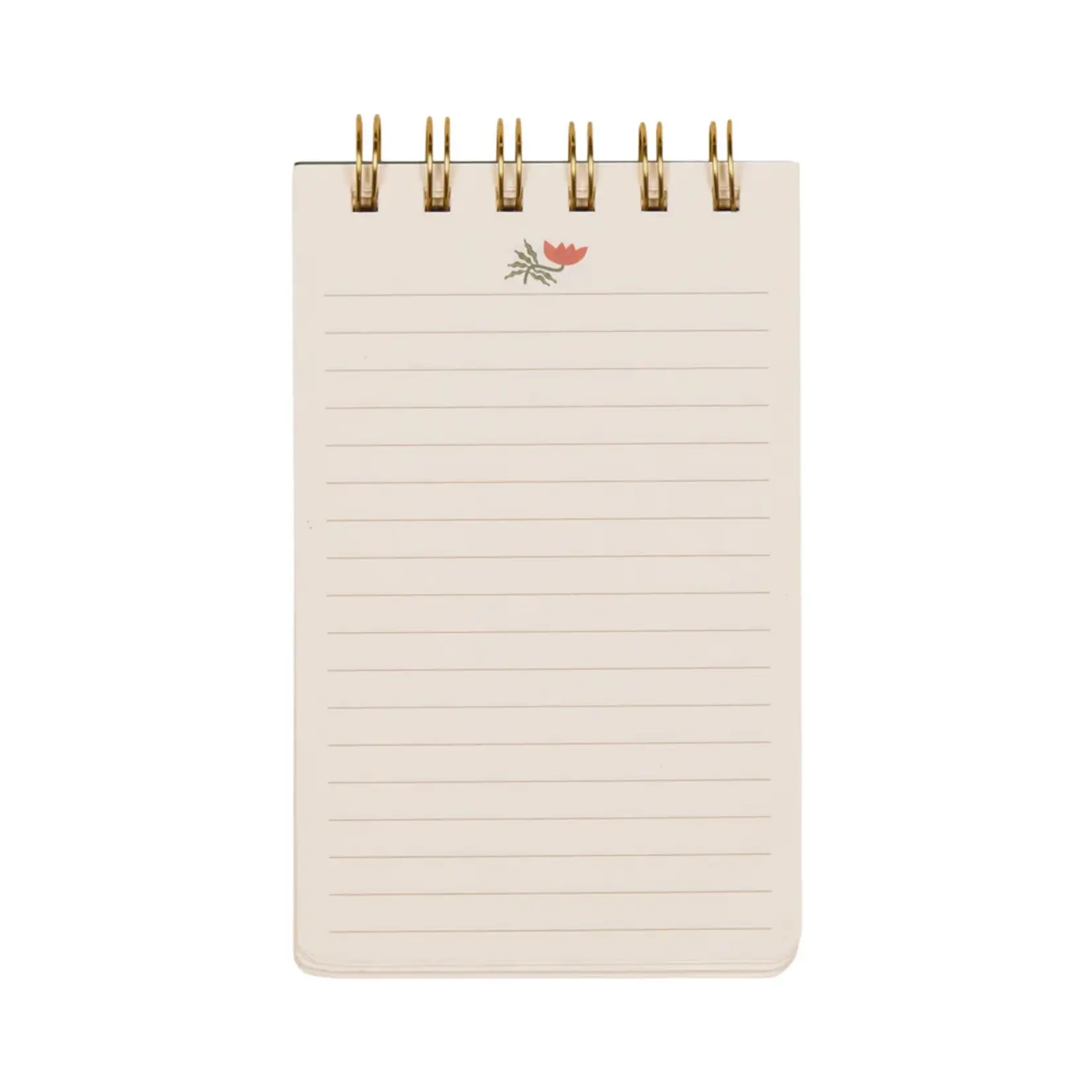 A Dopo Twin Wire Notepad -  Flower