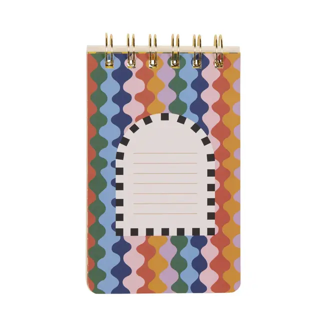 A Dopo Twin Wire Notepad -  Hearts