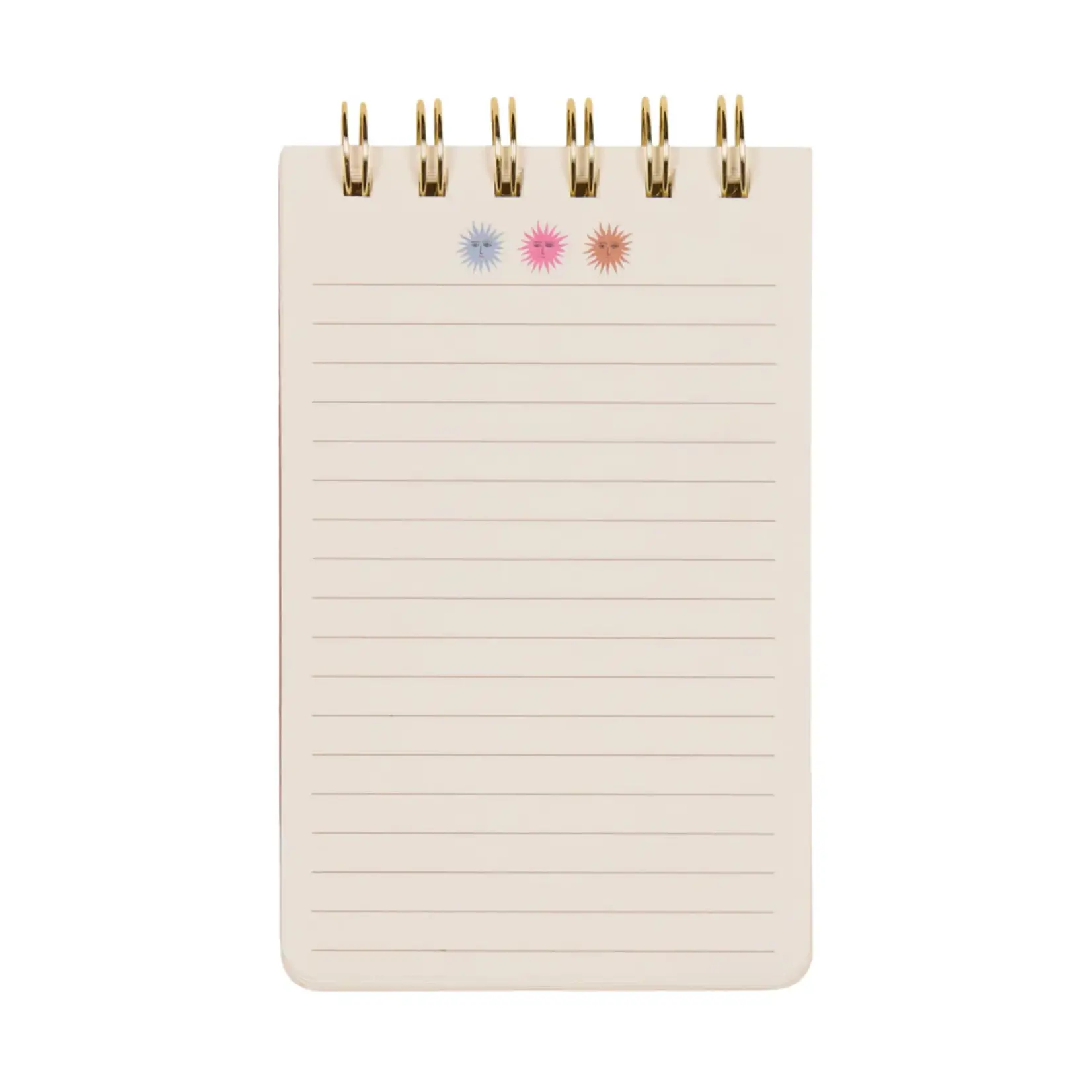 A Dopo Twin Wire Notepad -  Sun