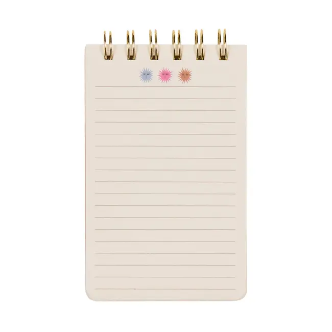 A Dopo Twin Wire Notepad -  Sun