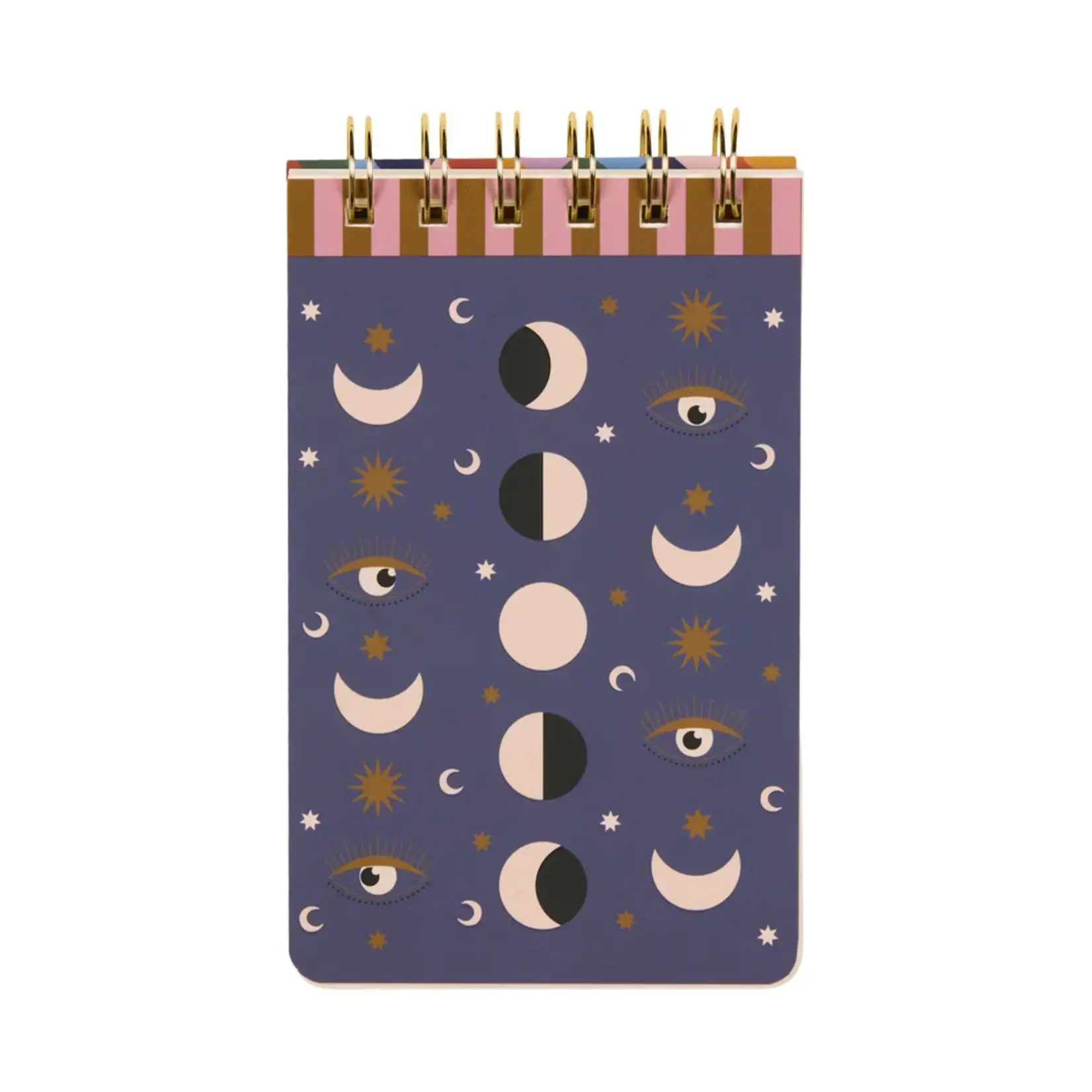 A Dopo Twin Wire Notepad -  Moon Phases