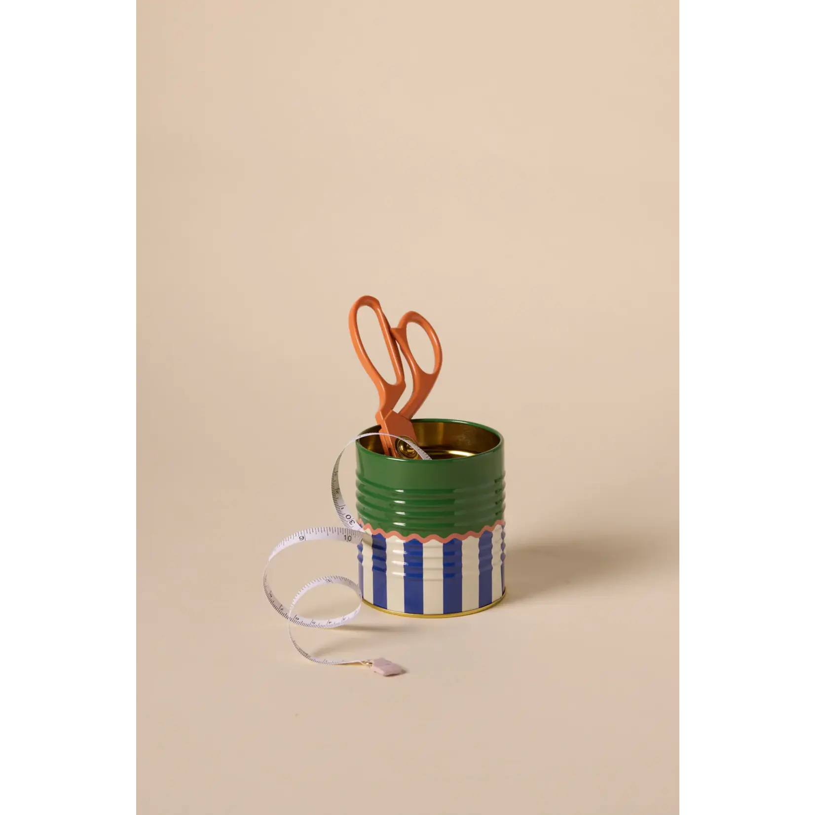 A Dopo Storage Tin -  Solid & Striped