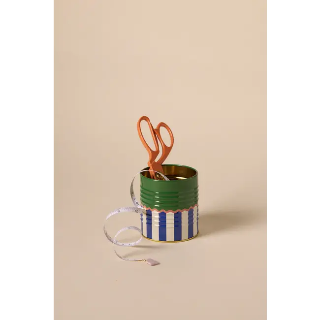 A Dopo Storage Tin -  Solid & Striped