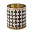 A Dopo Storage Tin -  White Wavy