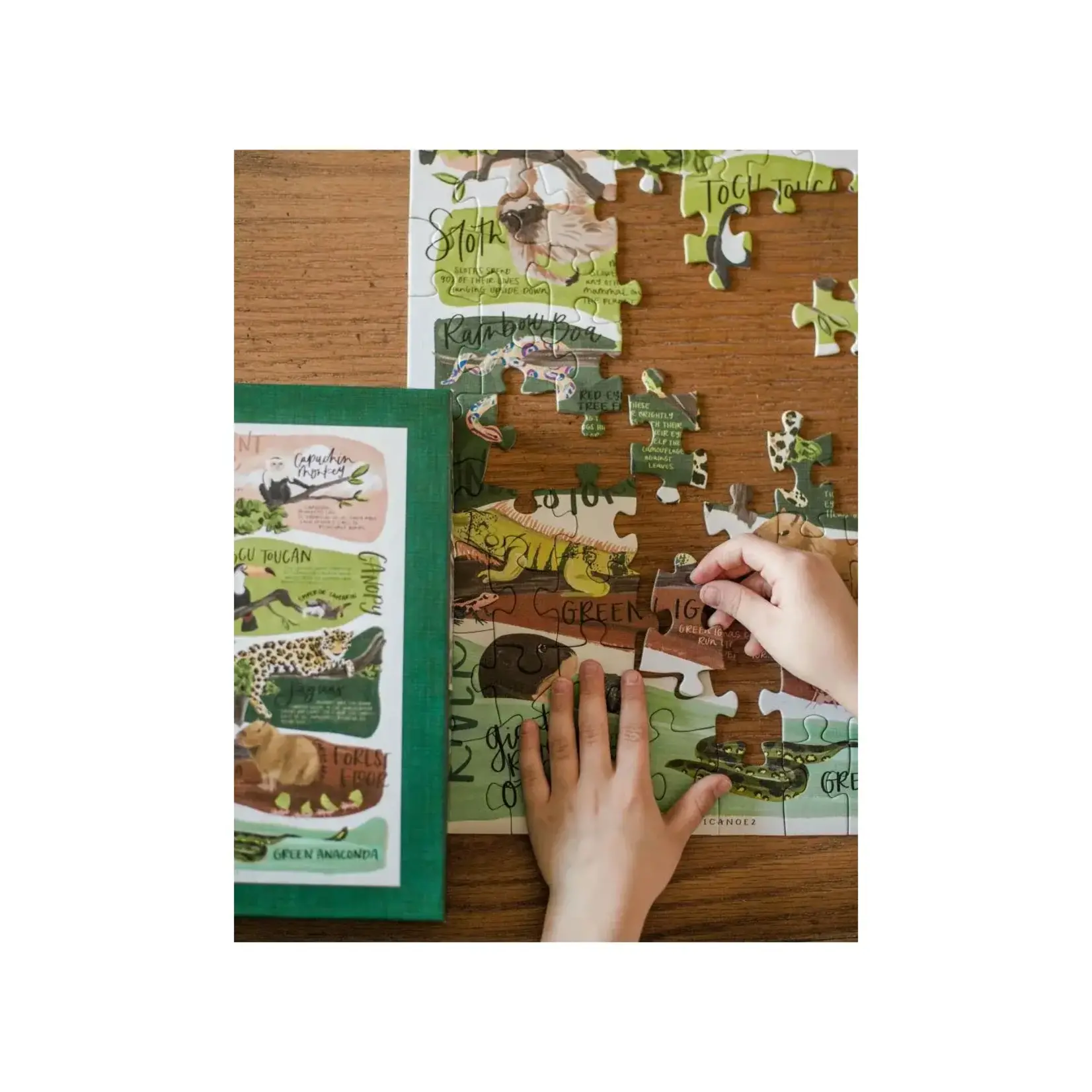 Kids Amazon Jungle Puzzle  - 100 Piece