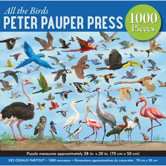 Peter Pauper All The Birds Puzzle - 1000 Piece