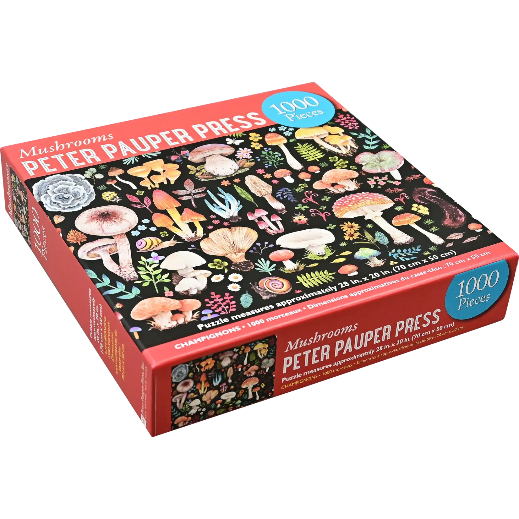 Peter Pauper Mushrooms Puzzle - 1000 Piece