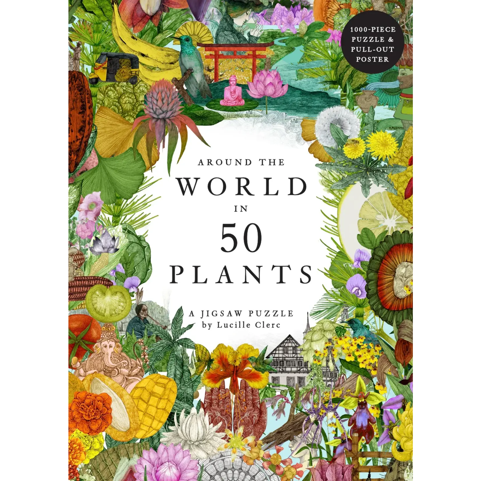 Around the World in 50 Plants Puzzle - 1000 Piece