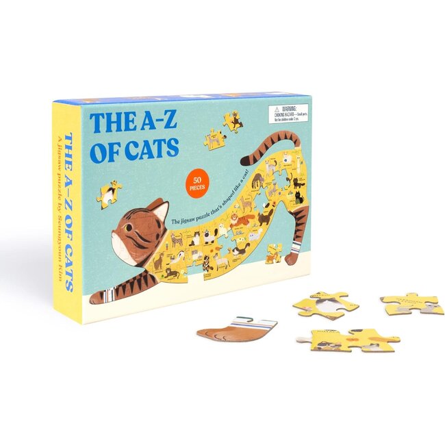 A to Z of Cats Puzzle - 58 Piece