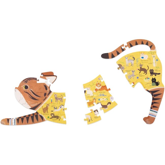 A to Z of Cats Puzzle - 58 Piece