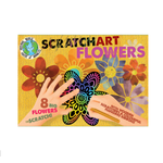 Scratch Art Flowers