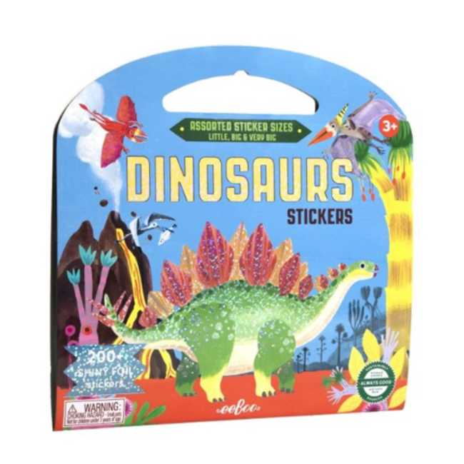 Dinosaurs Shiny Stickers