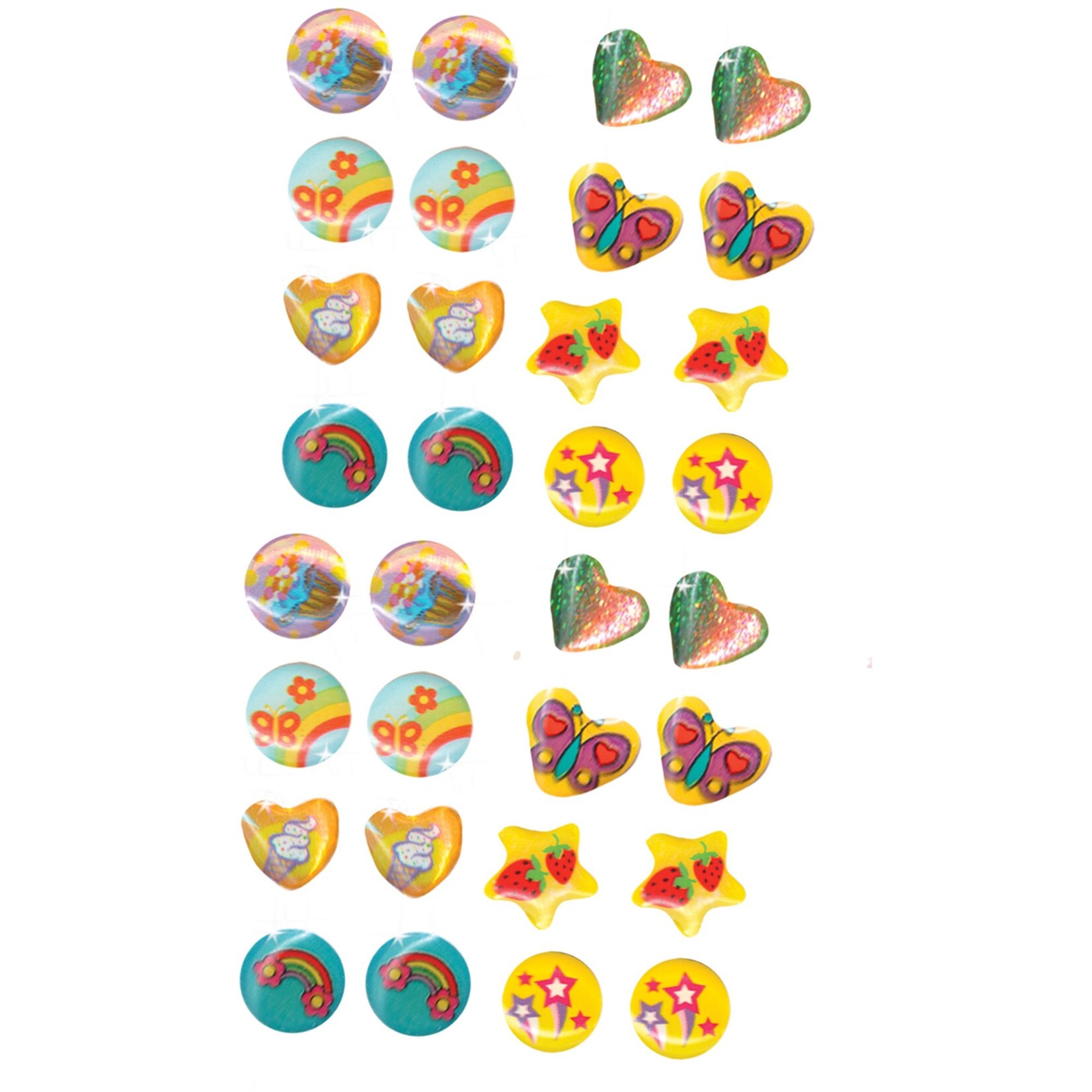 Ear Stud Stickers